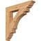 Ekena Millwork Merced Traditional Smooth Bracket, Western Red Cedar, 3 1/2"W x 22"D x 22"H BKT04X22X22MRC01SWR - alternate 1